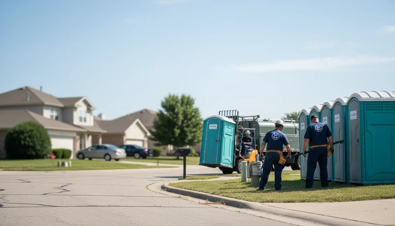 Porta Potty Rental in Davenport, OK near me